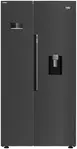 BEKO-GN163241XBRN-Side by side koelkast